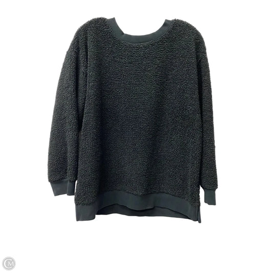Sweatshirt Crewneck By Loft In Black, Size: L