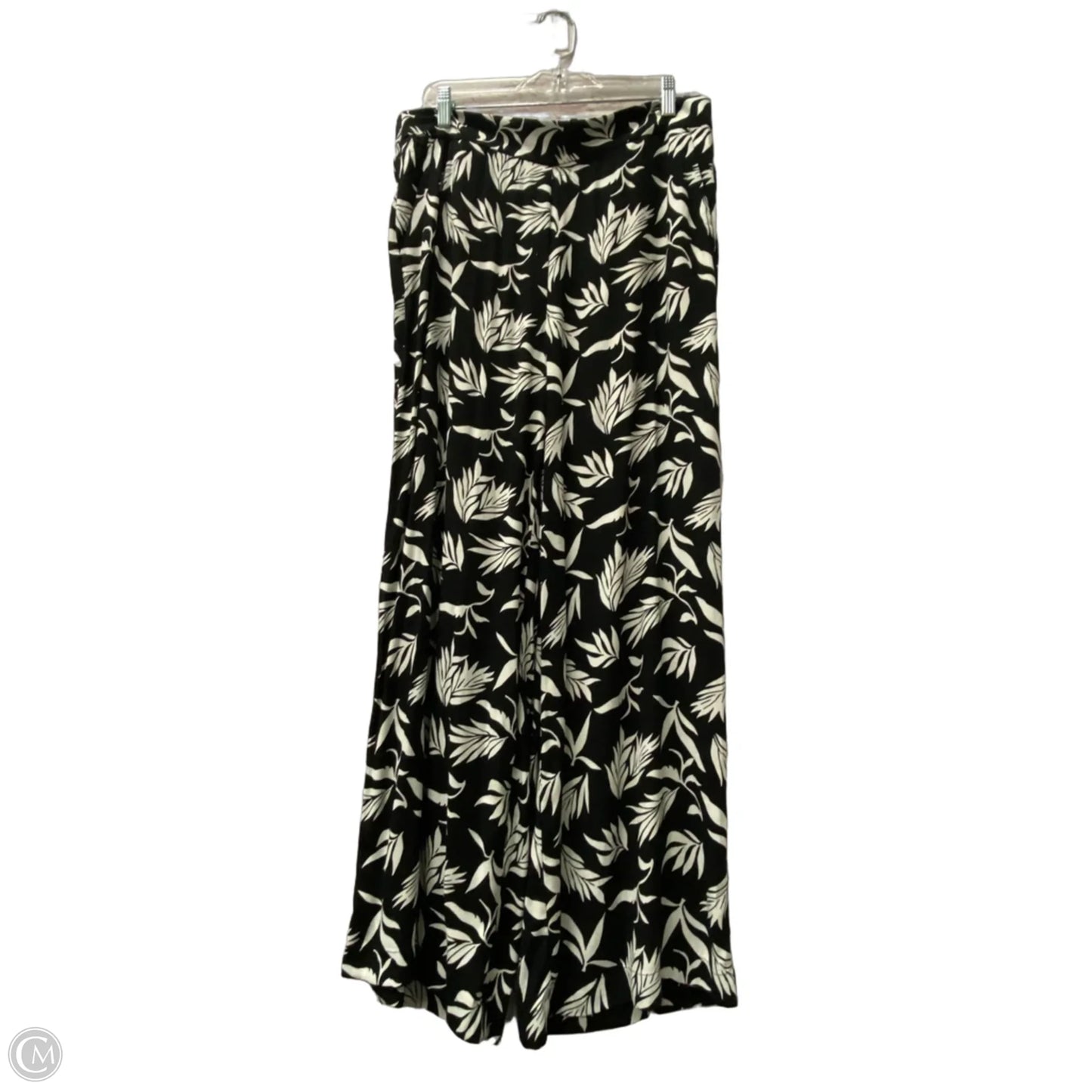 Pants Wide Leg By Loft In Black, Size: 10