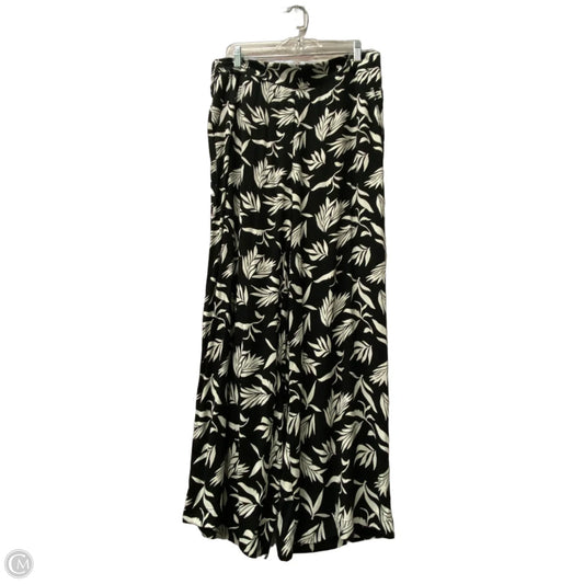 Pants Wide Leg By Loft In Black, Size: 10