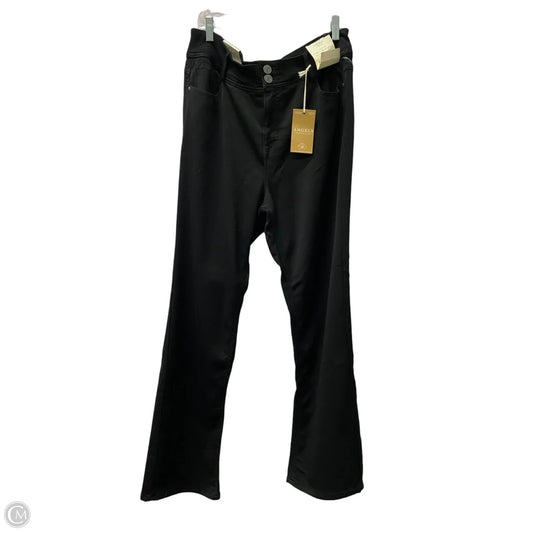 Jeans Boot Cut By Angels In Black, Size: 16