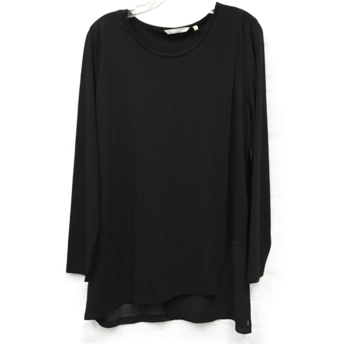 Black Top Long Sleeve By Soft Surroundings, Size: L