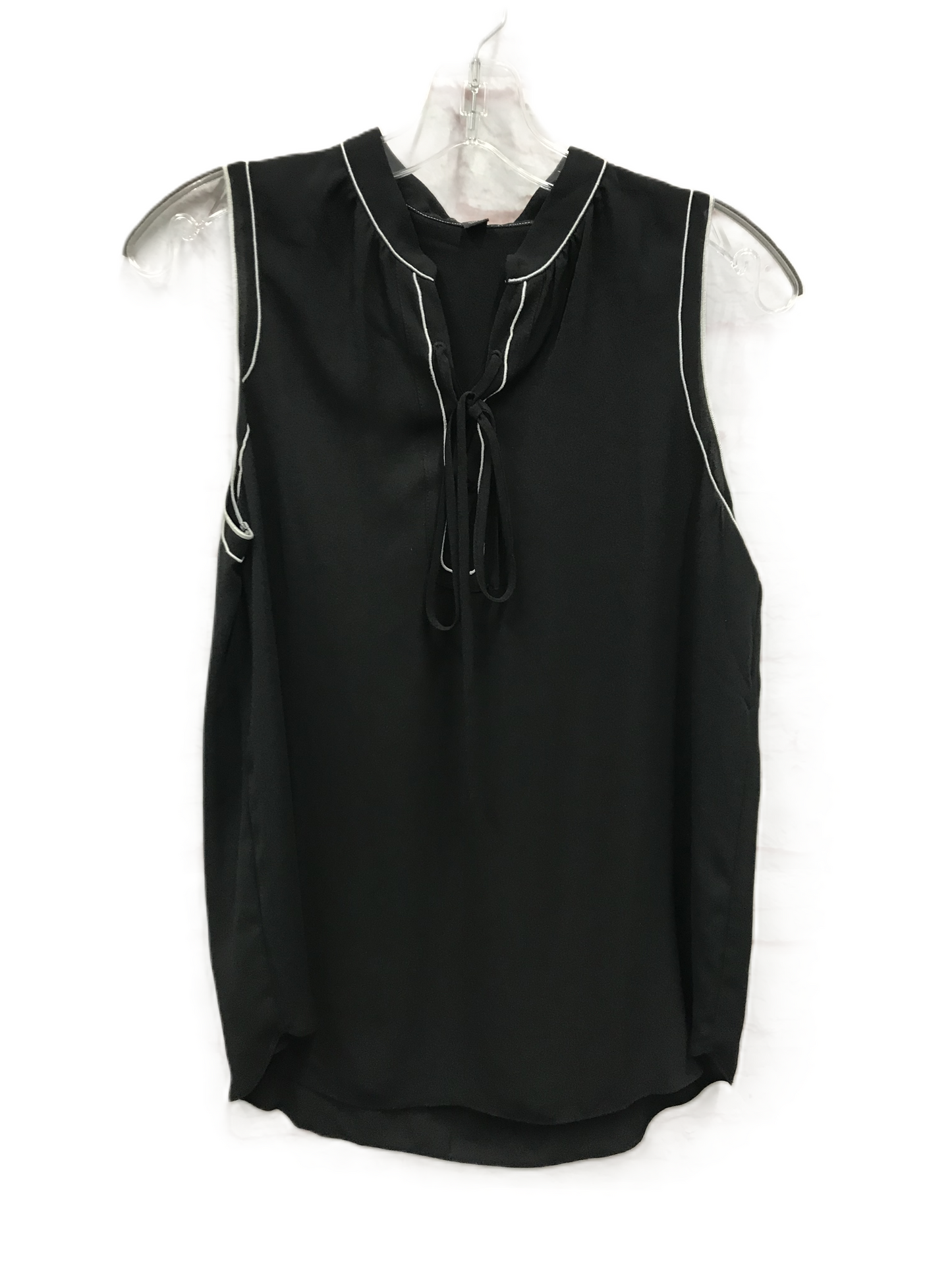 Black Top Sleeveless By Ann Taylor, Size: S