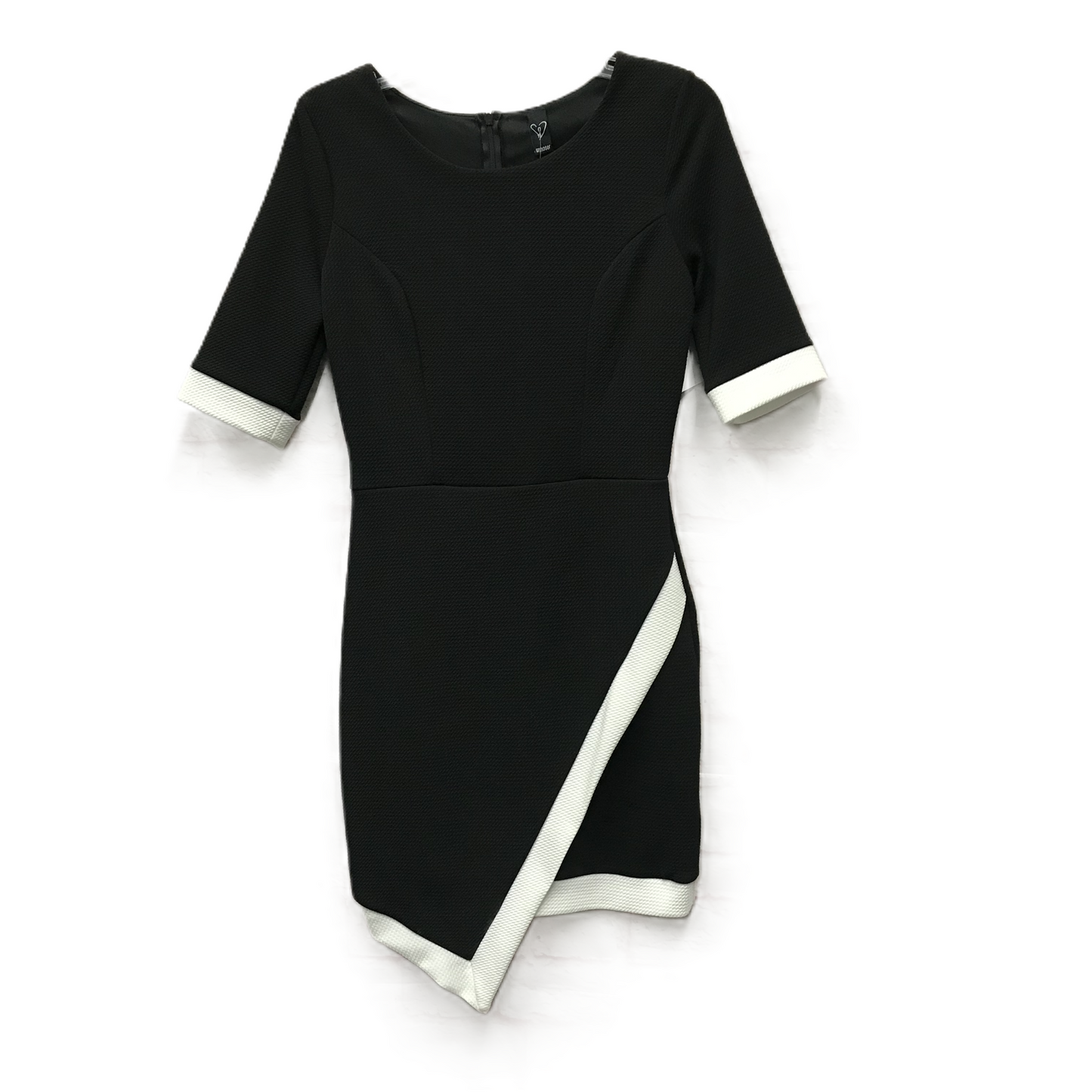 Black Dress Casual Short By Windsor, Size: L