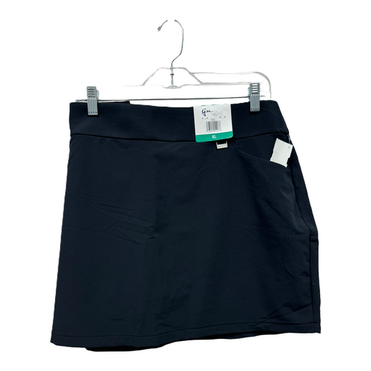 Athletic Skirt  In Black, Size: Xl