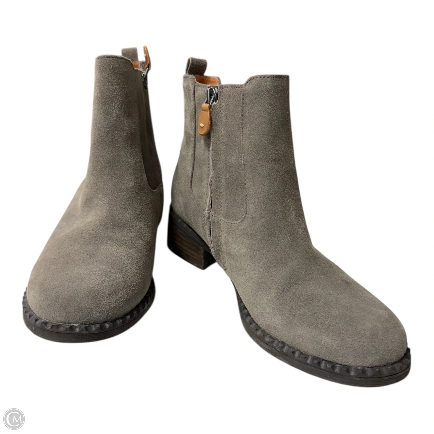 Boots Ankle Flats By Kenneth Cole In Grey, Size: 9