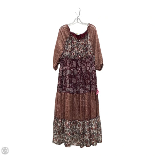 Dress Casual Maxi By Cme In Purple, Size: 1x