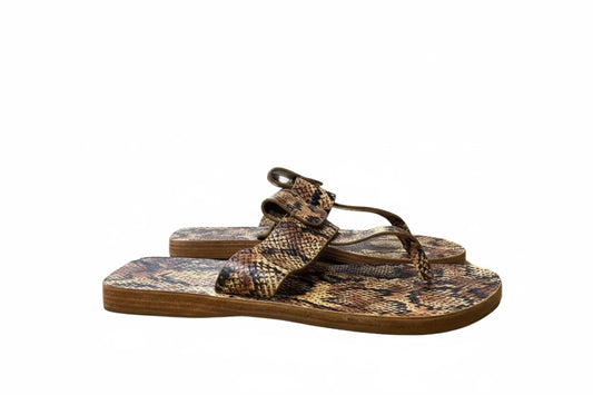 Sandals Flats By Matisse In Black & Tan, Size: 9