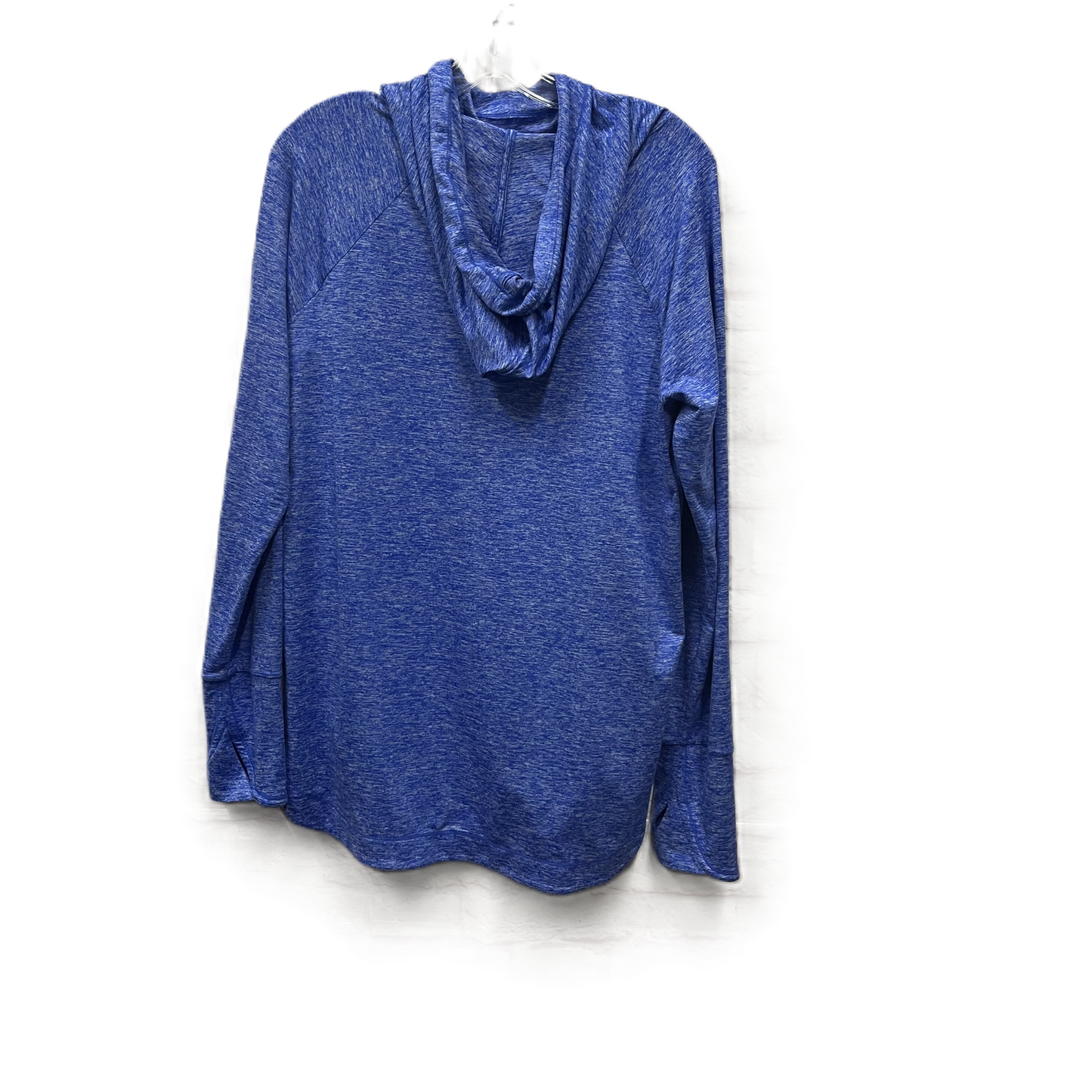 Athletic Sweatshirt Hoodie By Athleta In Blue, Size: L