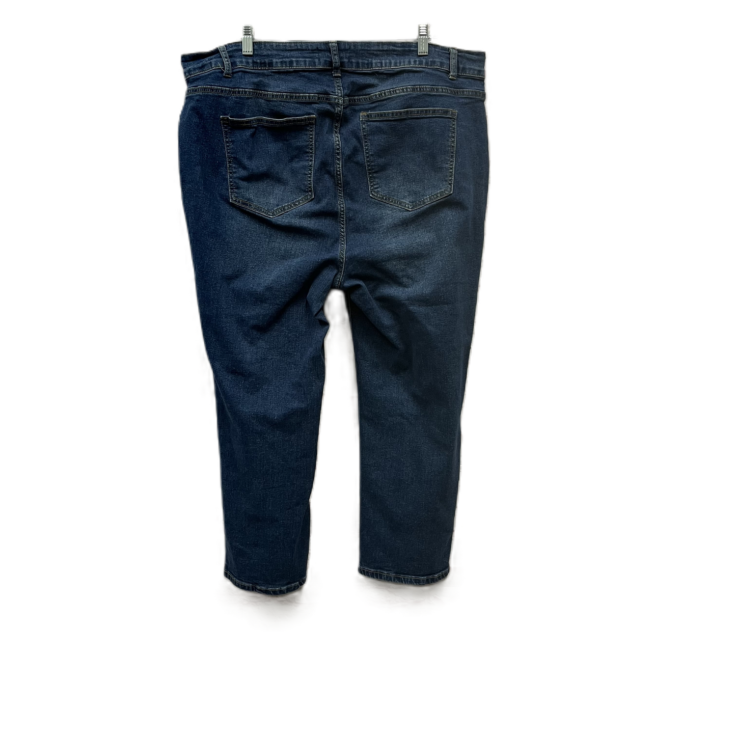 Jeans Straight By Bloomhic In Blue Denim, Size: 20