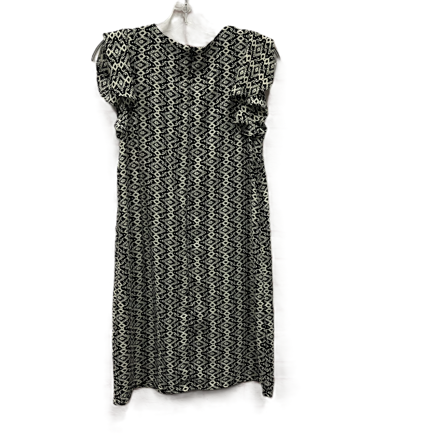 Dress Casual Midi By Maeve In Black & Cream, Size: Xs