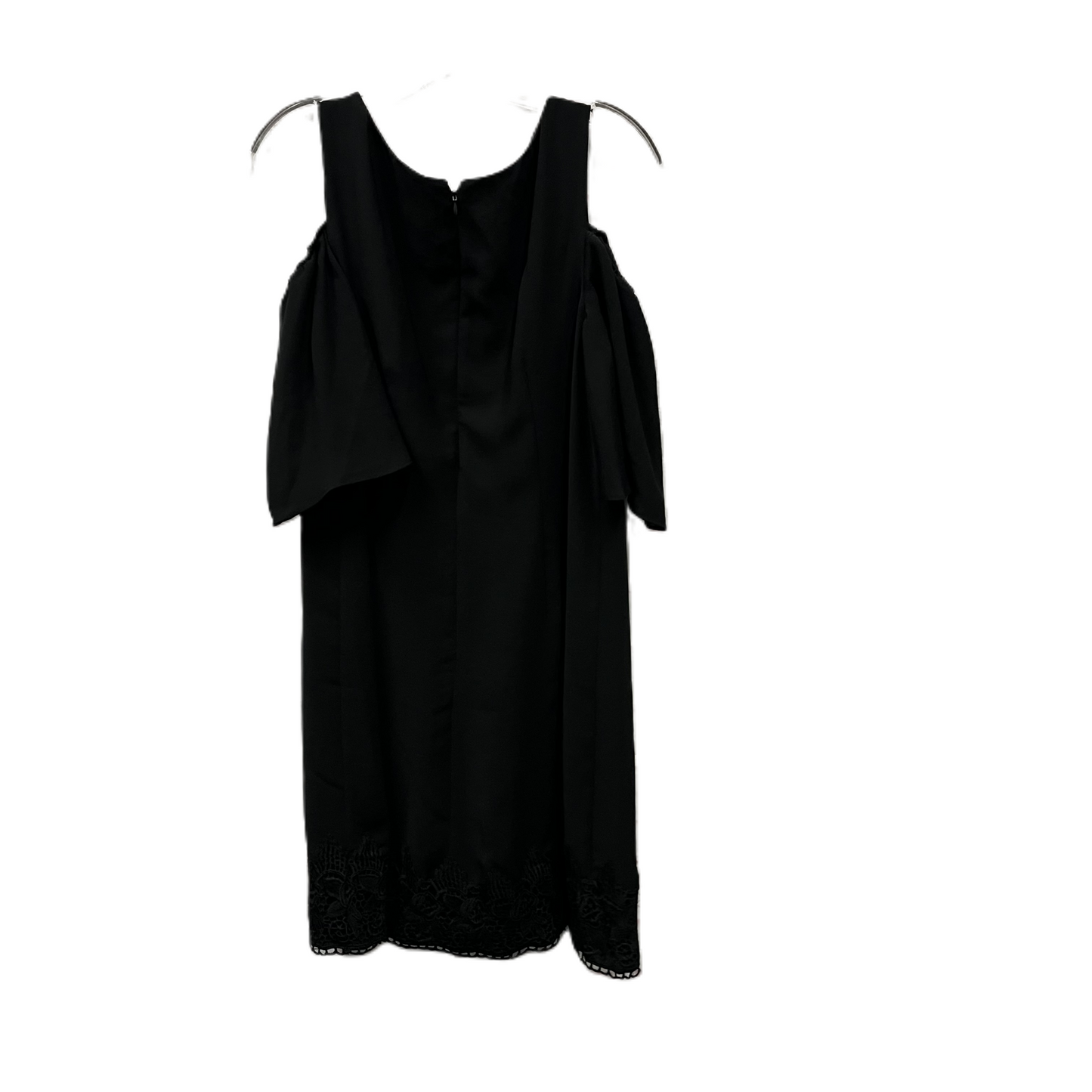 Dress Casual Midi By Adrianna Papell In Black, Size: L