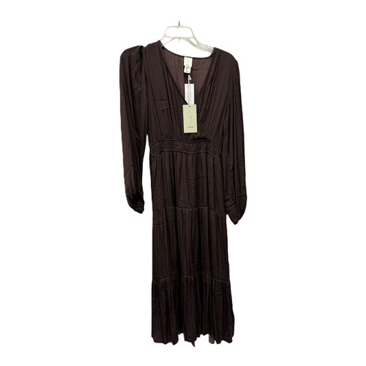 Dress Casual Maxi By Joie In Brown, Size: M