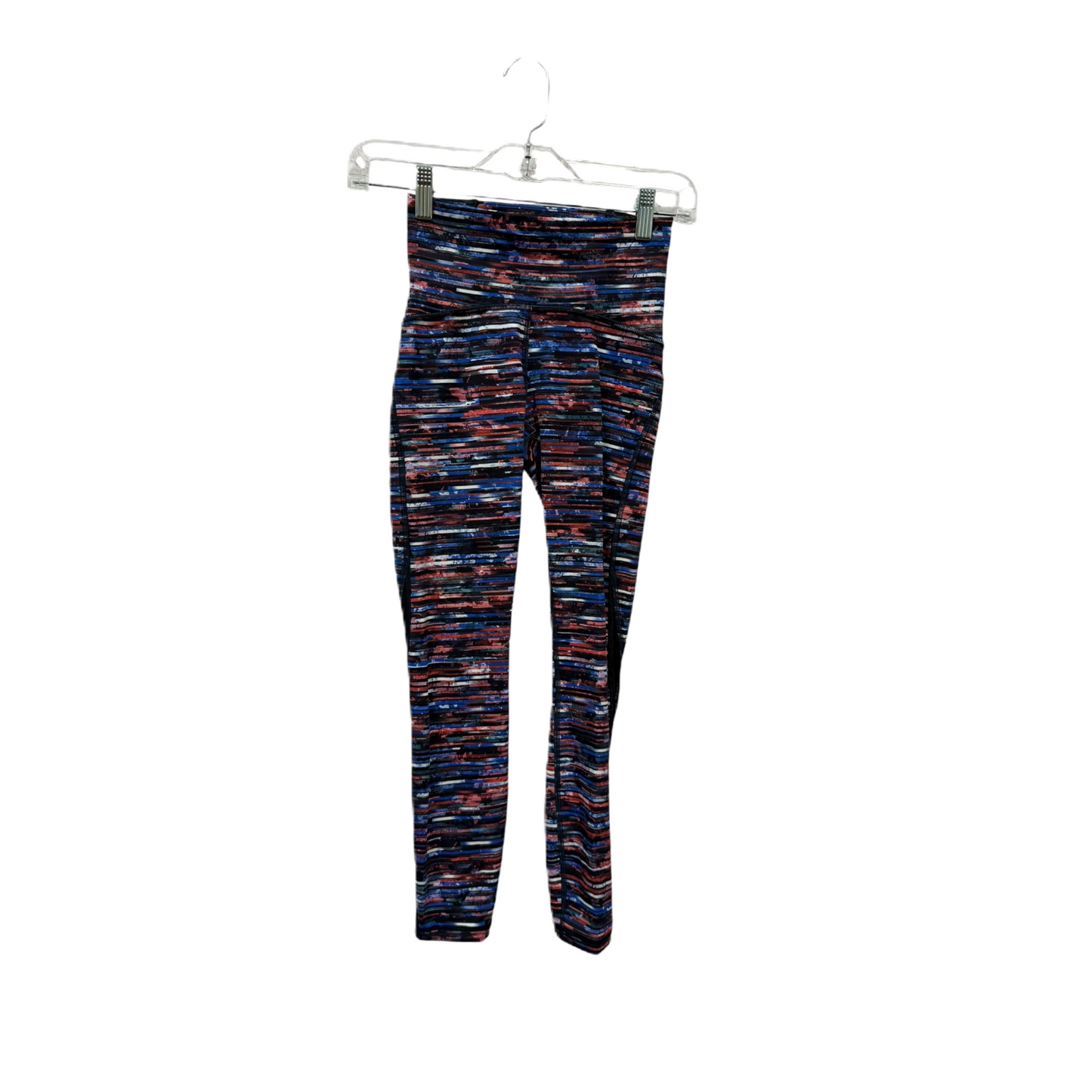 Athletic Leggings By Lululemon In Multi-colored, Size: 2