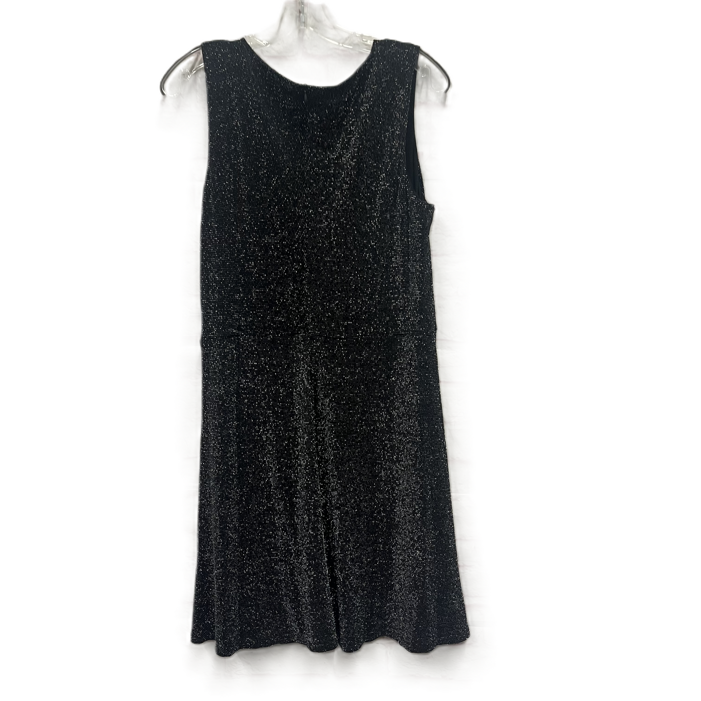 Dress Party Midi By Esprit In Black & Silver, Size: Xl