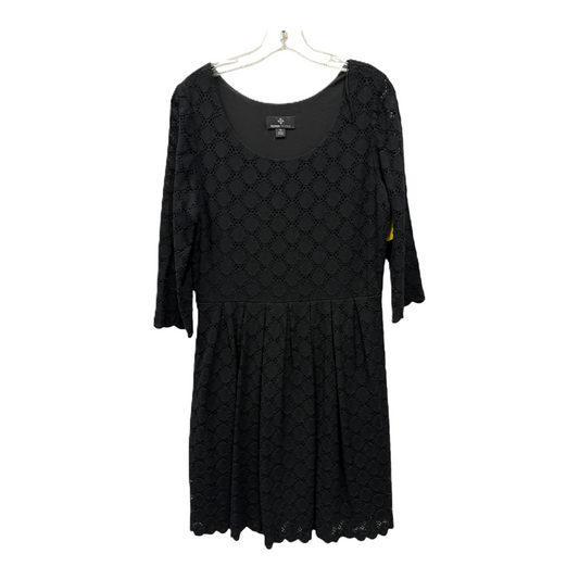 Dress Casual Midi By Ronnie Nicole In Black, Size: Xl