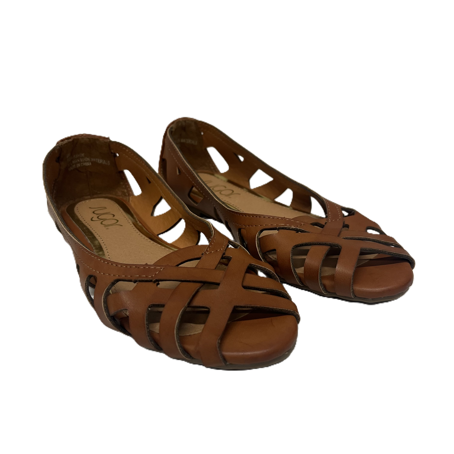 Shoes Flats By Sugar In Tan, Size: 6