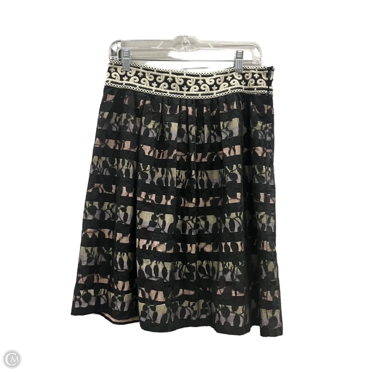 Skirt Midi By Floreat In Black, Size: 8