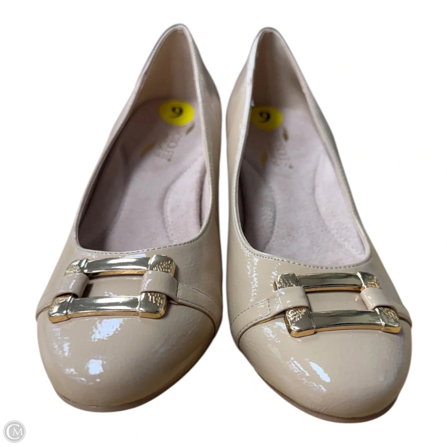 Shoes Heels Block By Aerosoles In Tan, Size: 9