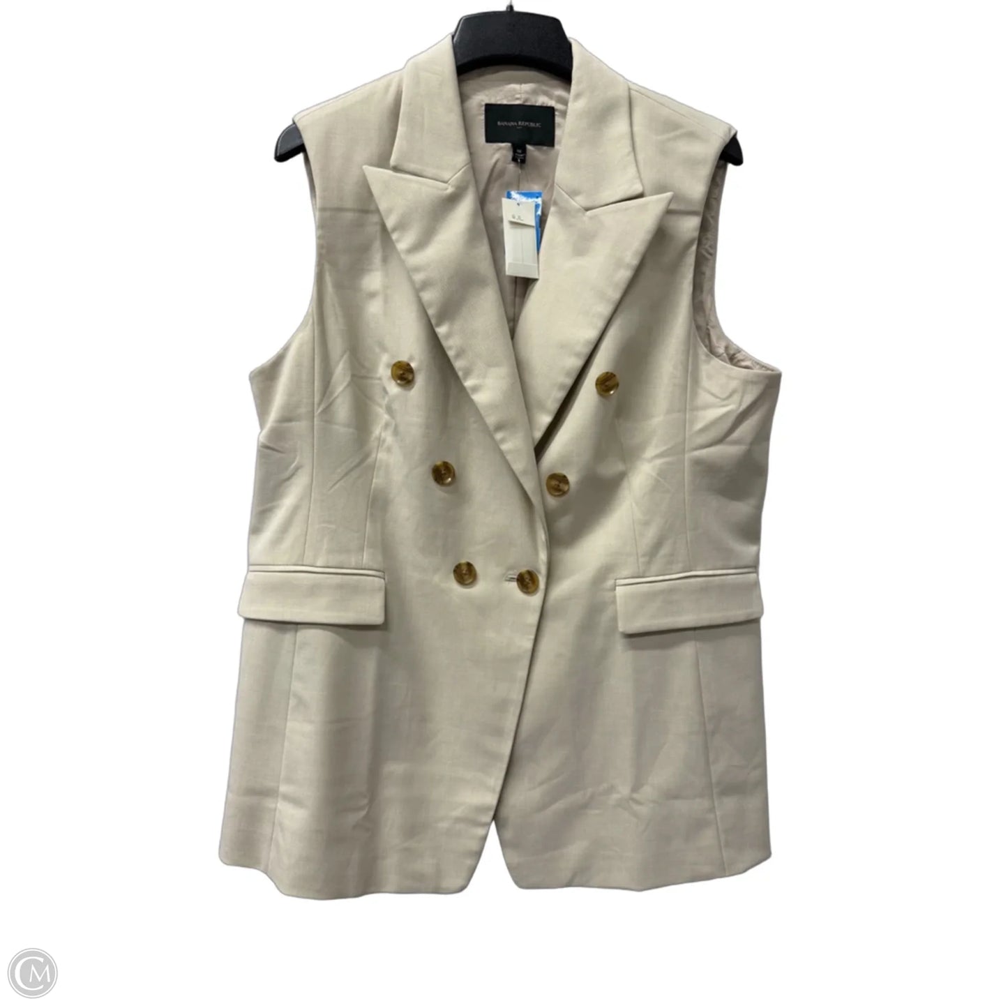 Blazer By Banana Republic In Cream, Size: 1x