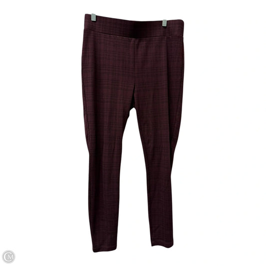 Pants Dress By Loft In Maroon, Size: 10