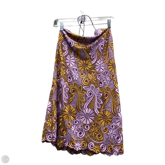 Dress Casual Short By Anthropologie In Purple, Size: L
