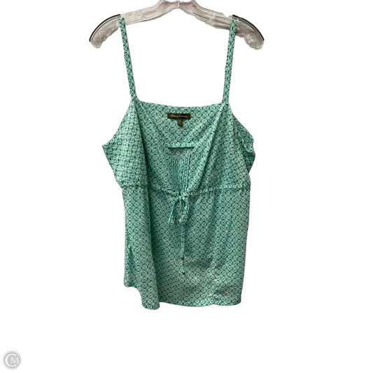 Top Sleeveless By Tommy Bahama In Green, Size: Xl