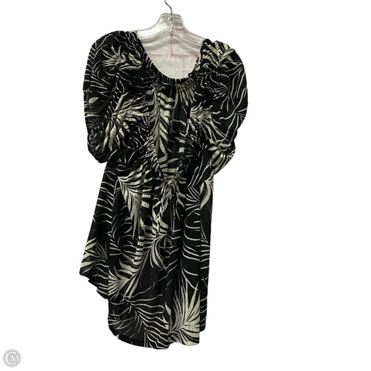 Top Short Sleeve By Torrid In Black & Cream, Size: 3x