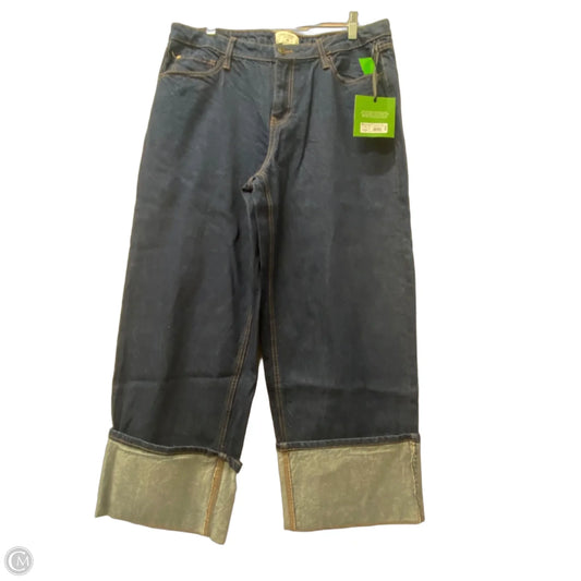 Jeans Cropped By Target-designer In Blue Denim, Size: 8