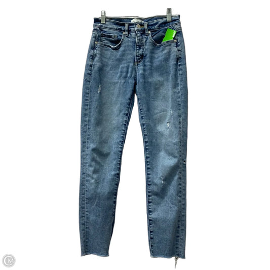 Jeans Skinny By Loft In Blue Denim, Size: 2