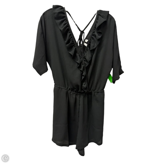 Romper By Lc Lauren Conrad In Black, Size: S