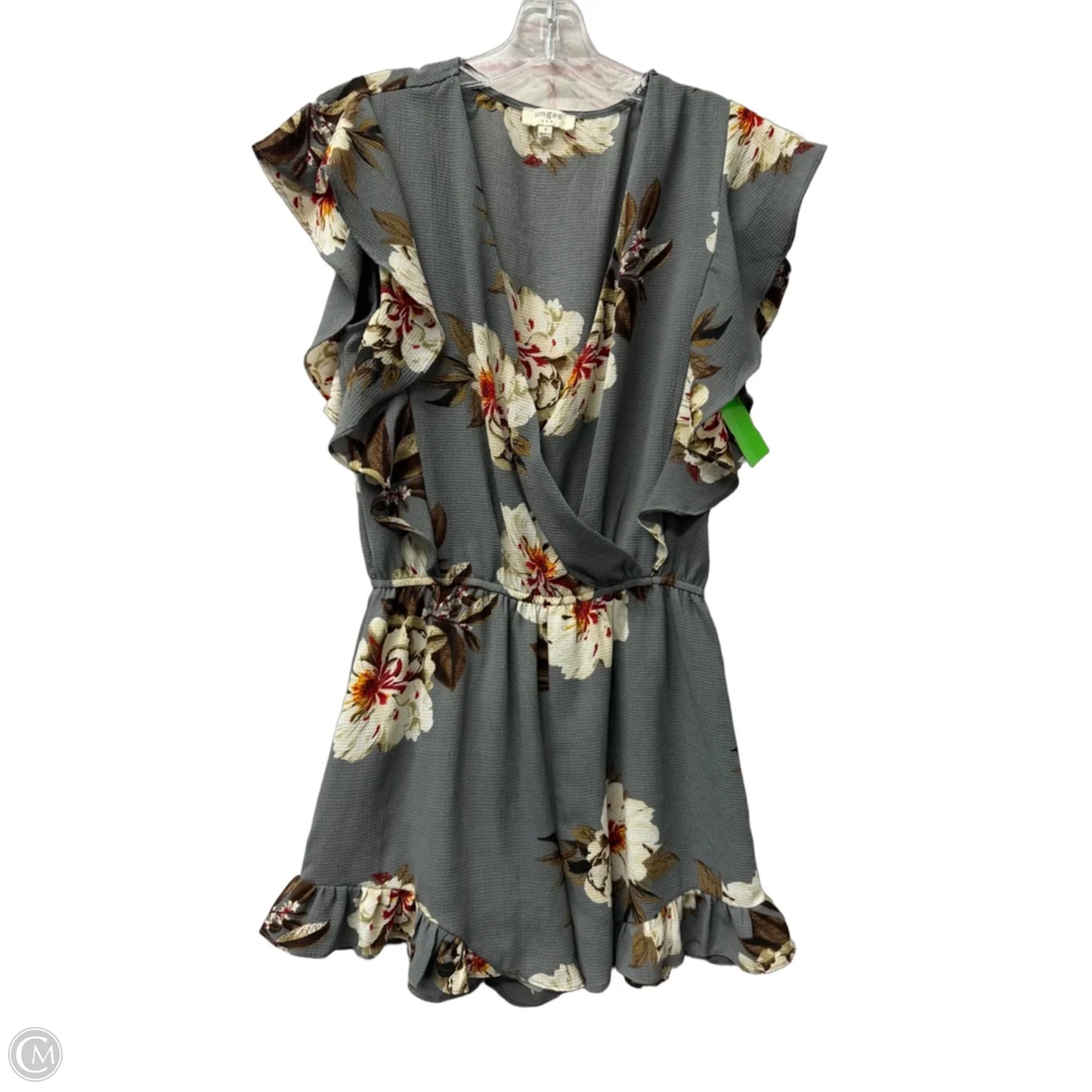 Romper By Umgee In Grey, Size: S