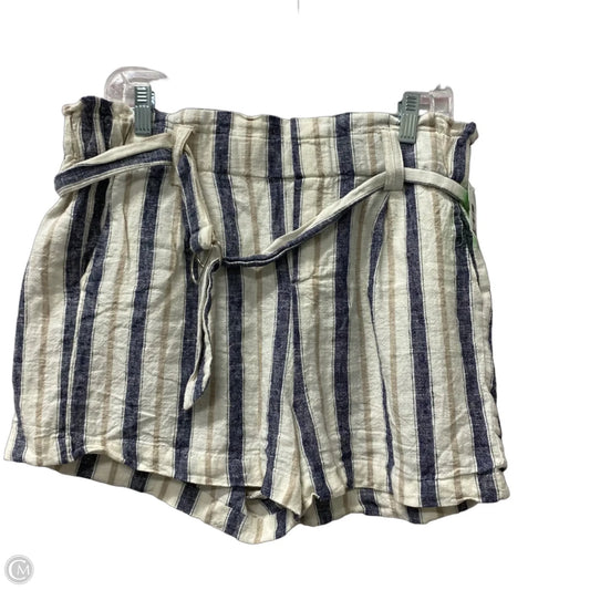 Shorts By Love Tree In Blue & White, Size: 14