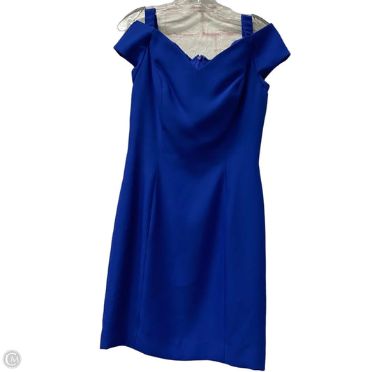 Dress Casual Midi By Reggio In Blue, Size: 6