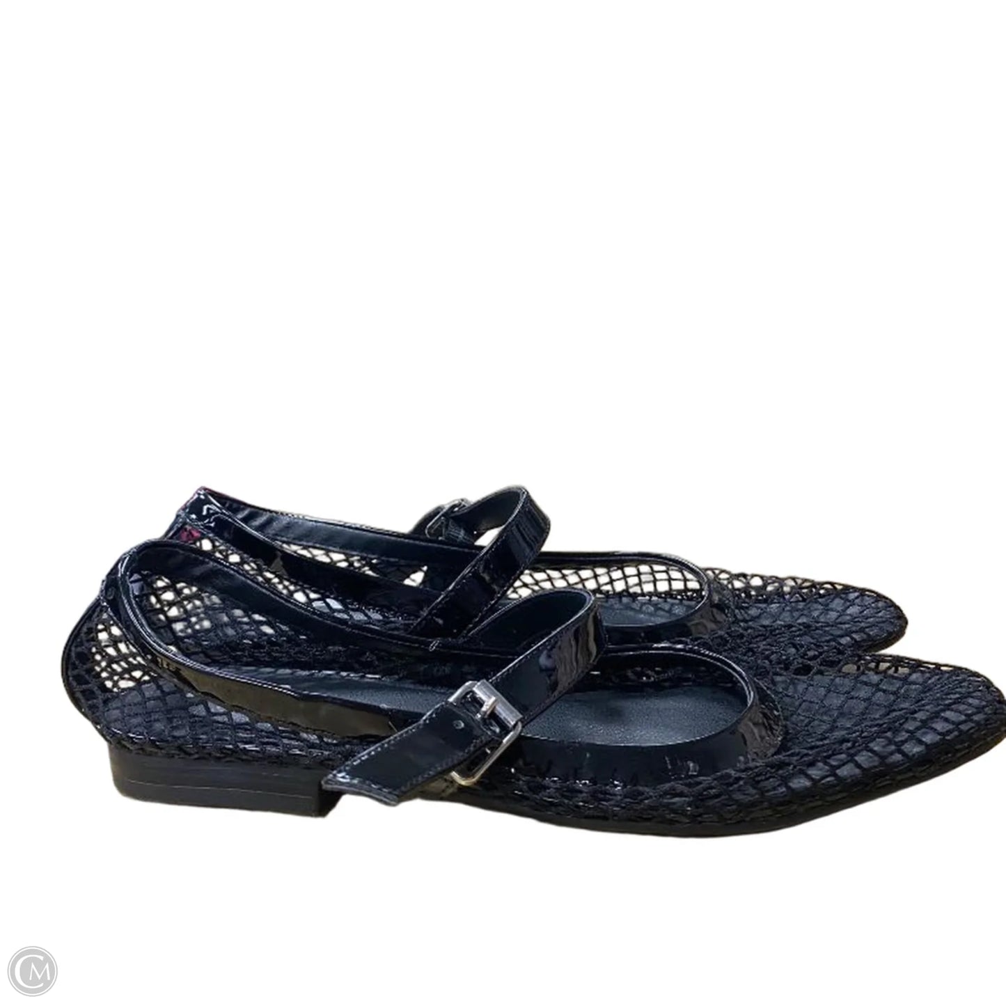 Shoes Flats By Mia In Black, Size: 9