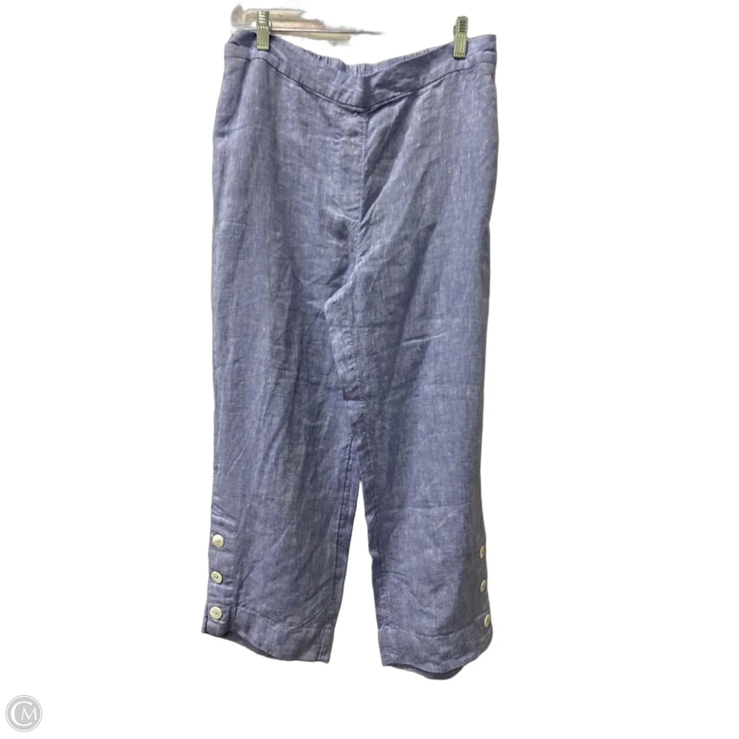 Pants Cropped By Chicos In Blue, Size: 8