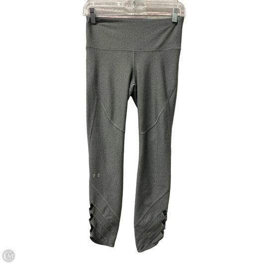 Athletic Capris By Under Armour In Grey, Size: S