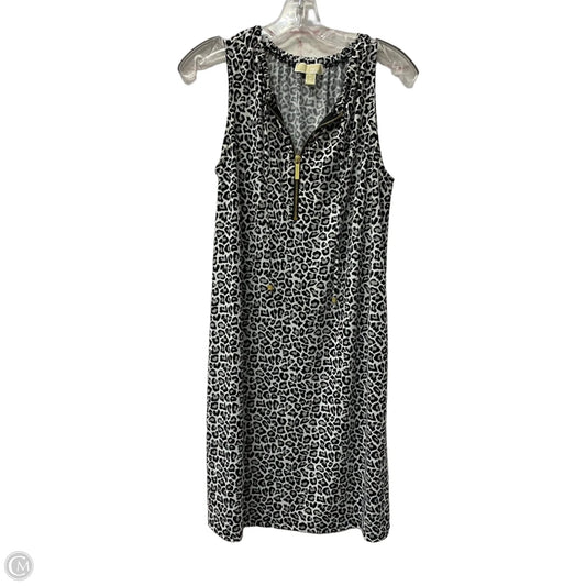 Dress Casual Midi By Michael By Michael Kors In Animal Print, Size: M
