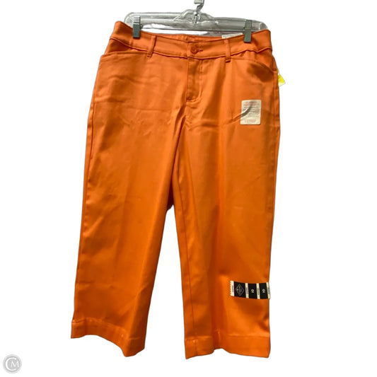 Capris By St Johns Bay In Orange, Size: 10