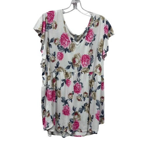 Top Short Sleeve By Honeyme  Size: 3x