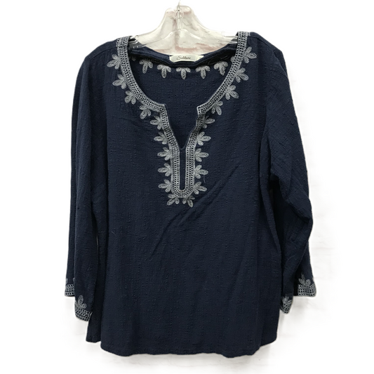 Top Long Sleeve By Solitaire  Size: 2x