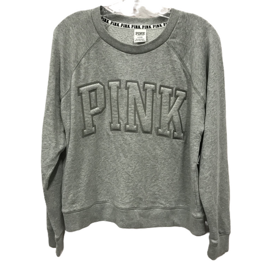 Athletic Sweatshirt Crewneck By Pink  Size: M
