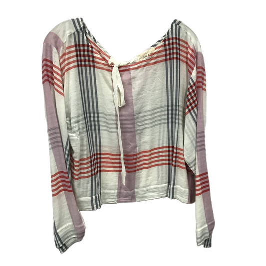 Multi-colored Top Long Sleeve By Cloth & Stone, Size: L