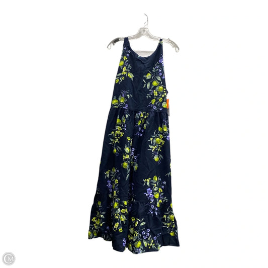 Dress Casual Short By Time And Tru In Blue & Yellow, Size: Xl