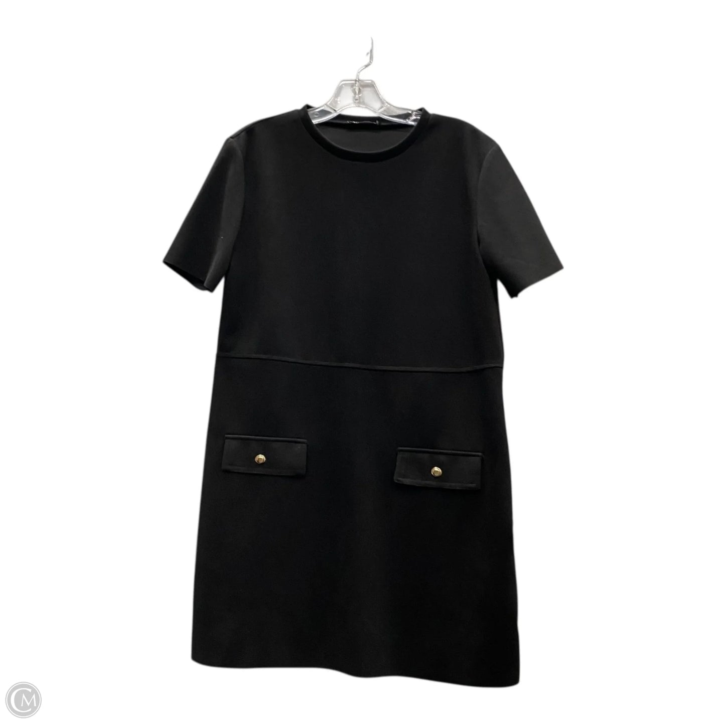 Dress Casual Short By Zara In Black, Size: M