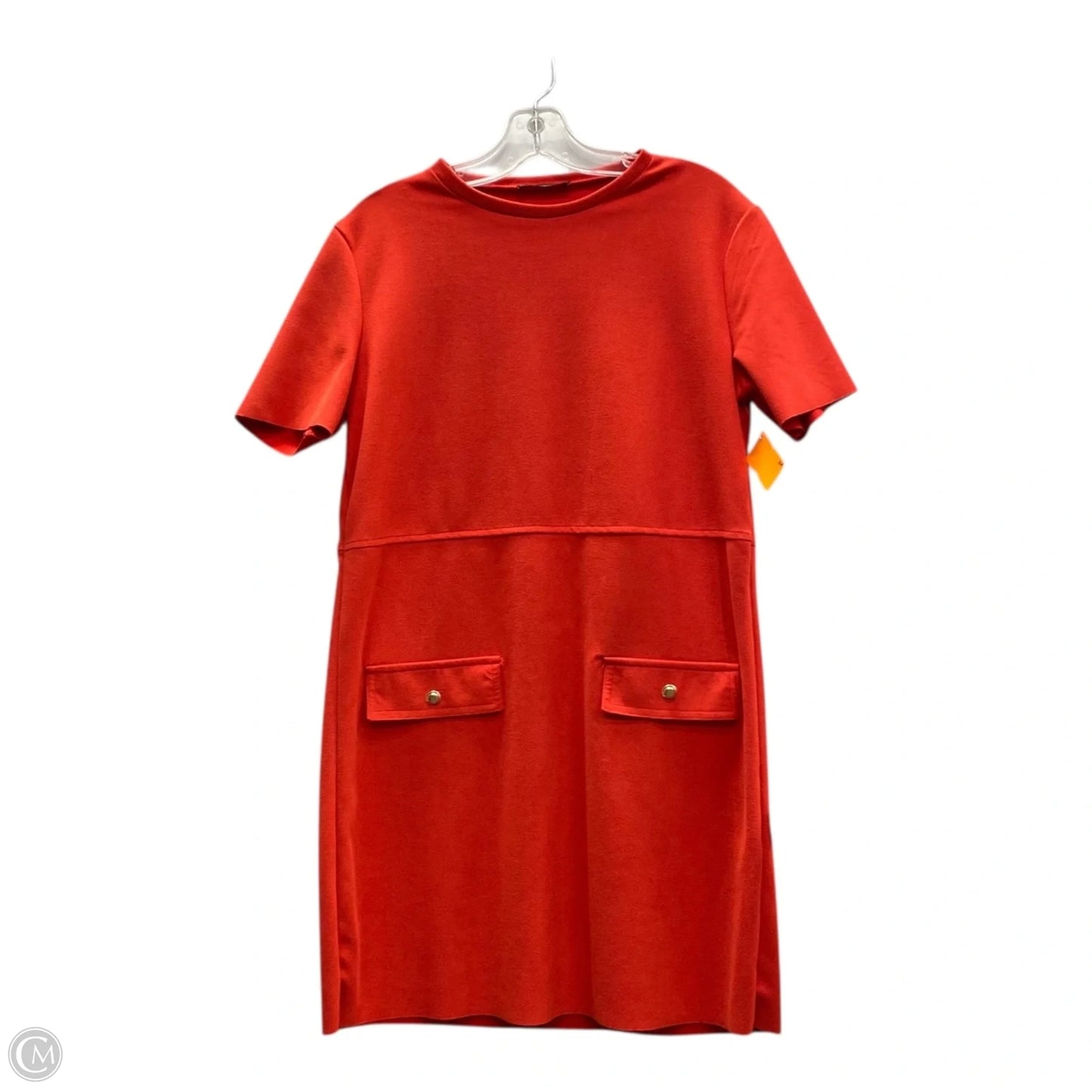 Dress Casual Short By Zara In Red, Size: M