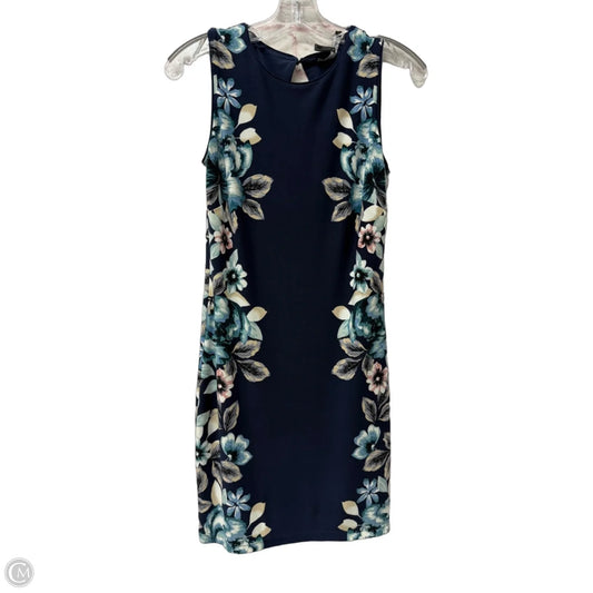 Dress Casual Short By White House Black Market In Blue & Pink, Size: Xs