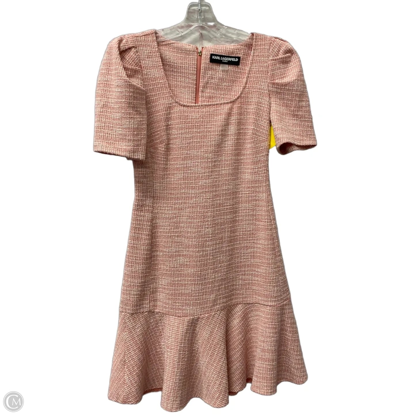 Dress Designer By Karl Lagerfeld In Pink, Size: Xs