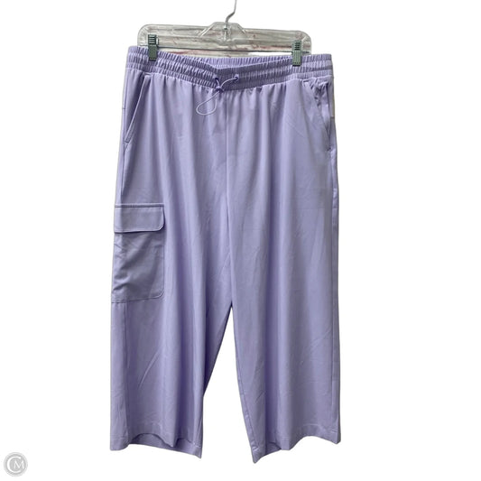 Pants Cropped By Talbots In Purple, Size: 12p