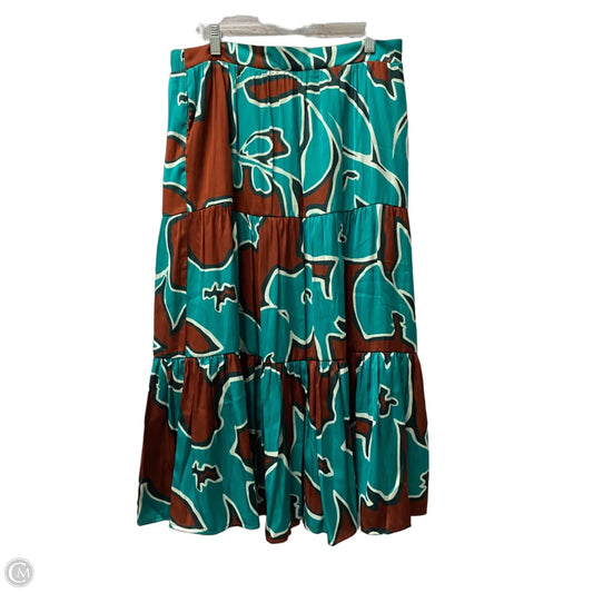 Skirt Maxi By Nine West In Green, Size: 10