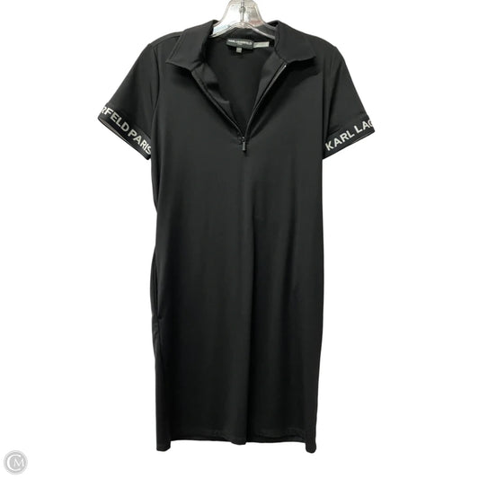 Dress Designer By Karl Lagerfeld In Black & White, Size: Xs